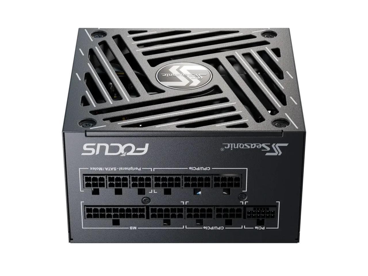 SeaSonic FOCUS GX ATX 3 (2024) GX-850 850 W ATX3.1 80 PLUS GOLD Certified Full M