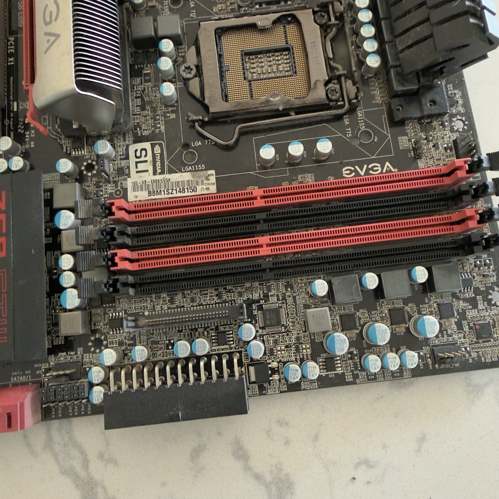 EVGA Z68 FTW Intel 2nd/3rd gen LGA1155 DDR3 ATX motherboard | SEE DESCRIPTION