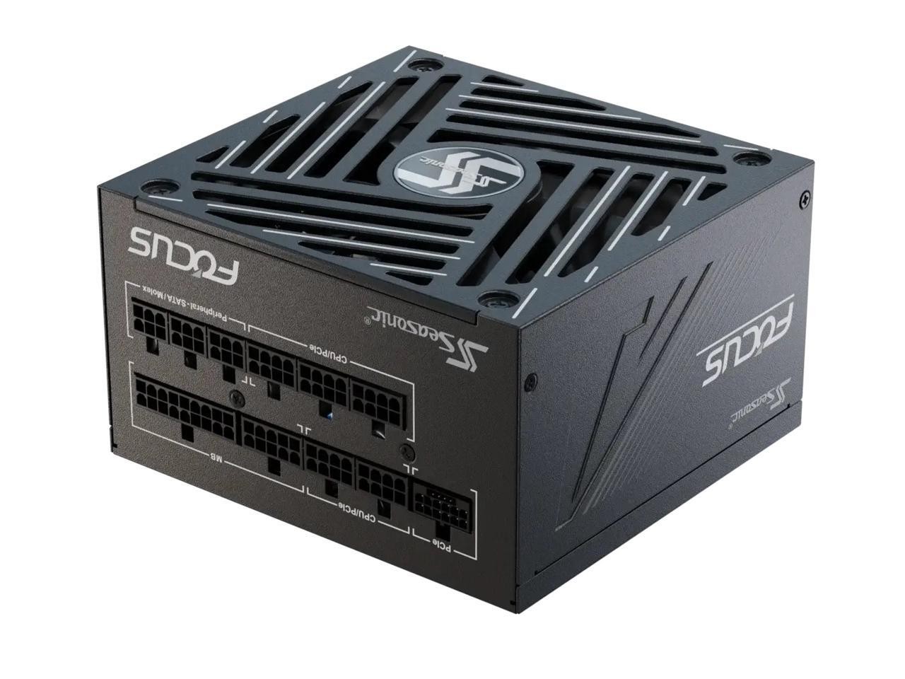 SeaSonic FOCUS GX ATX 3 (2024) GX-850 850 W ATX3.1 80 PLUS GOLD Certified Full M