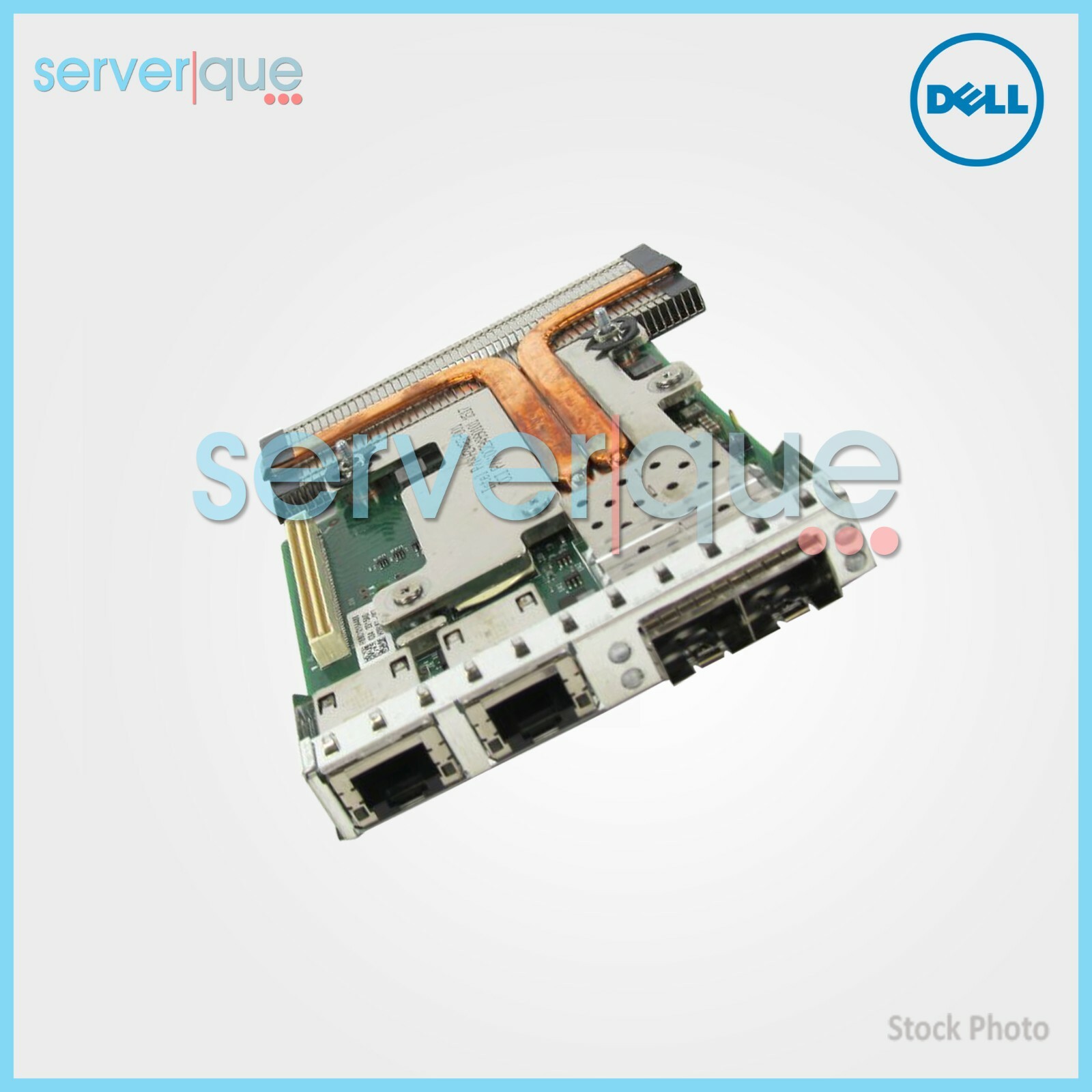 C63DV Dell Intel X520 10Gbp/s SFP+ 1350 Quad-ports Ethernet Daughter Card