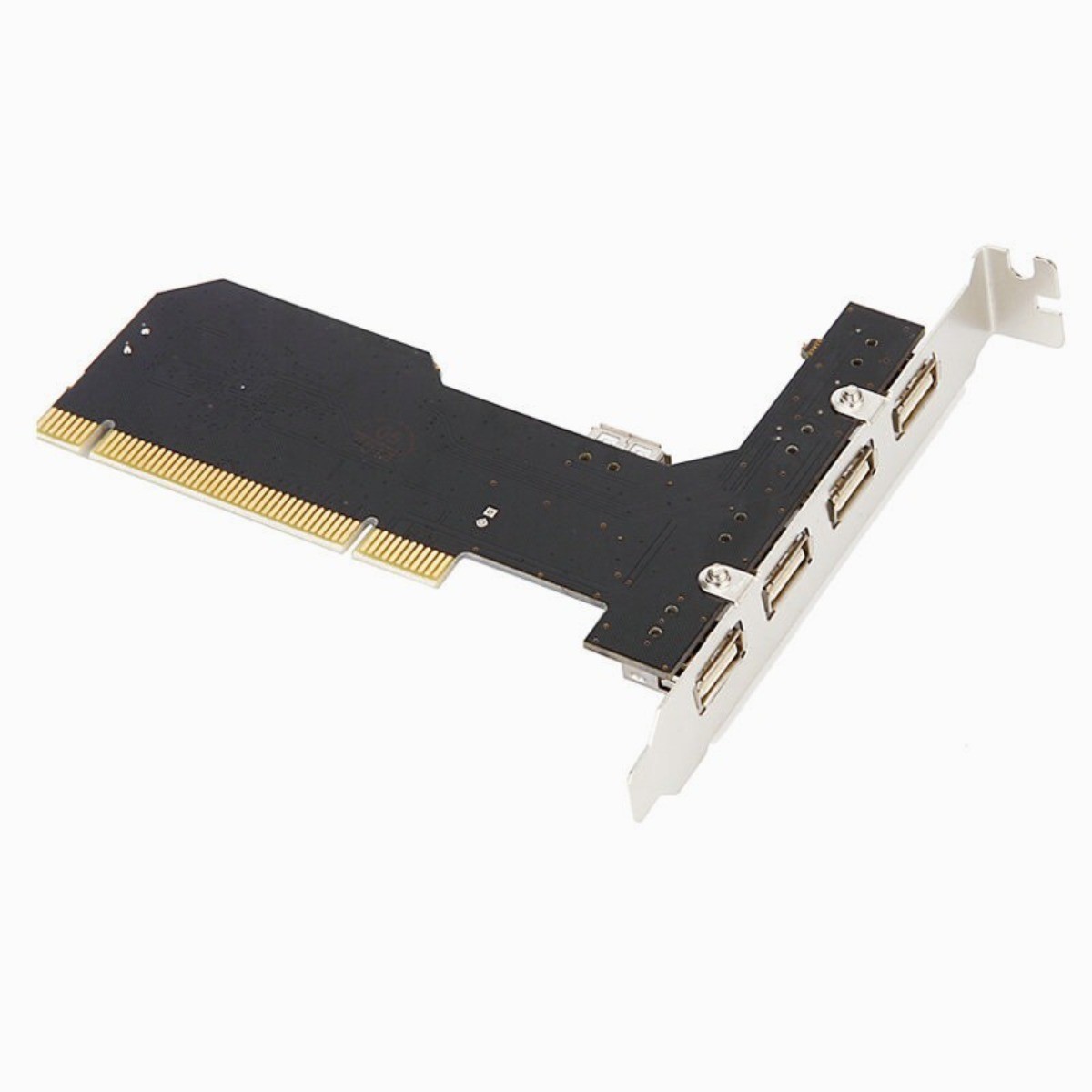 PCI 32bit To 5ports USB2.0 Expansion Controller Card NEC720101F1 for Windows Mac