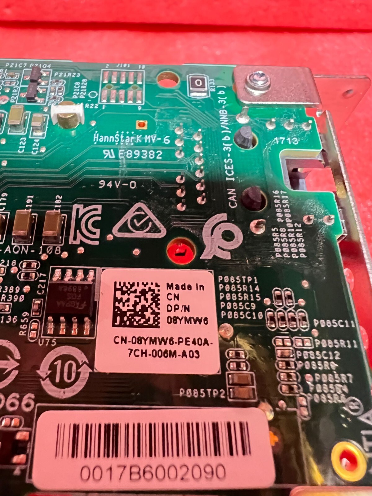 Dell AQN-108-SHD 2.5g 5g Single-port network Interface Card Adapter 8YMW6