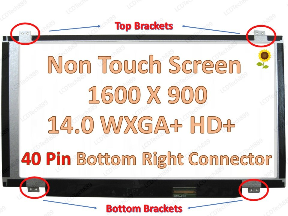 14.0″ 1600×900 LED Screen for DELL JY0DK LCD LAPTOP 0JY0DK