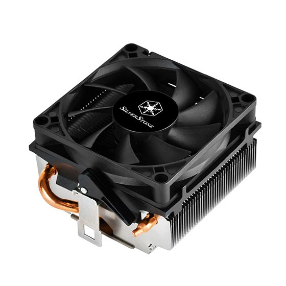 SST-KR01 Low-Profile CPU Cooler 54mm 2x 6mm Heatpipes 80mm PWM Fan