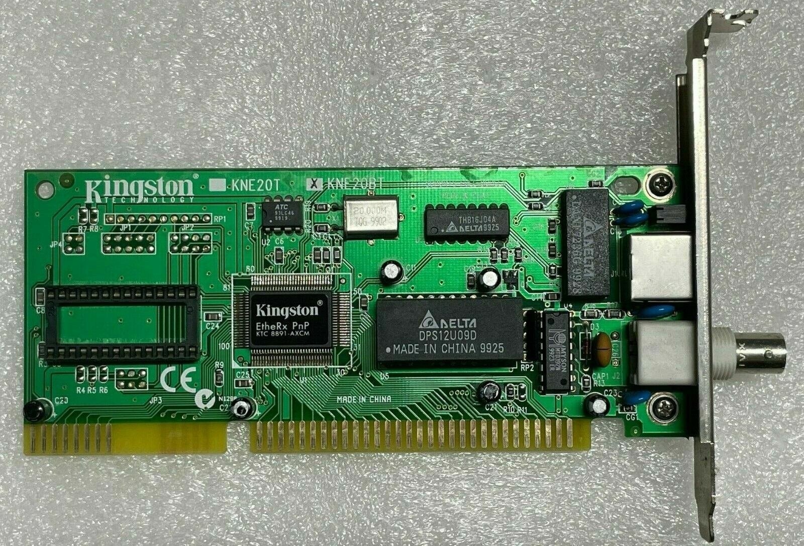 Kingston Technology KNE20T RJ-45 10BASE-T Ethernet Adapter Network Card