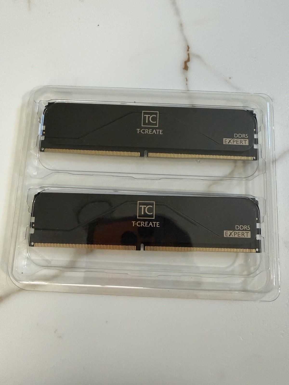 T-CREATE DDR5 EXPERT 16gb (2 8gb) SDRAM DIMM 2-Pack Computer Memory RAM BLACK