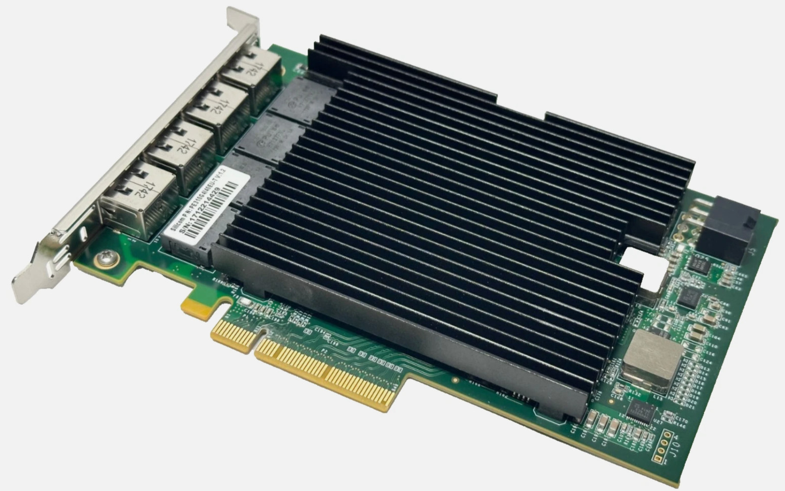 Silicom Lenovo 4-Port 10Gb RJ45 Network Card X540 PE310G4140EU-T 01KM586