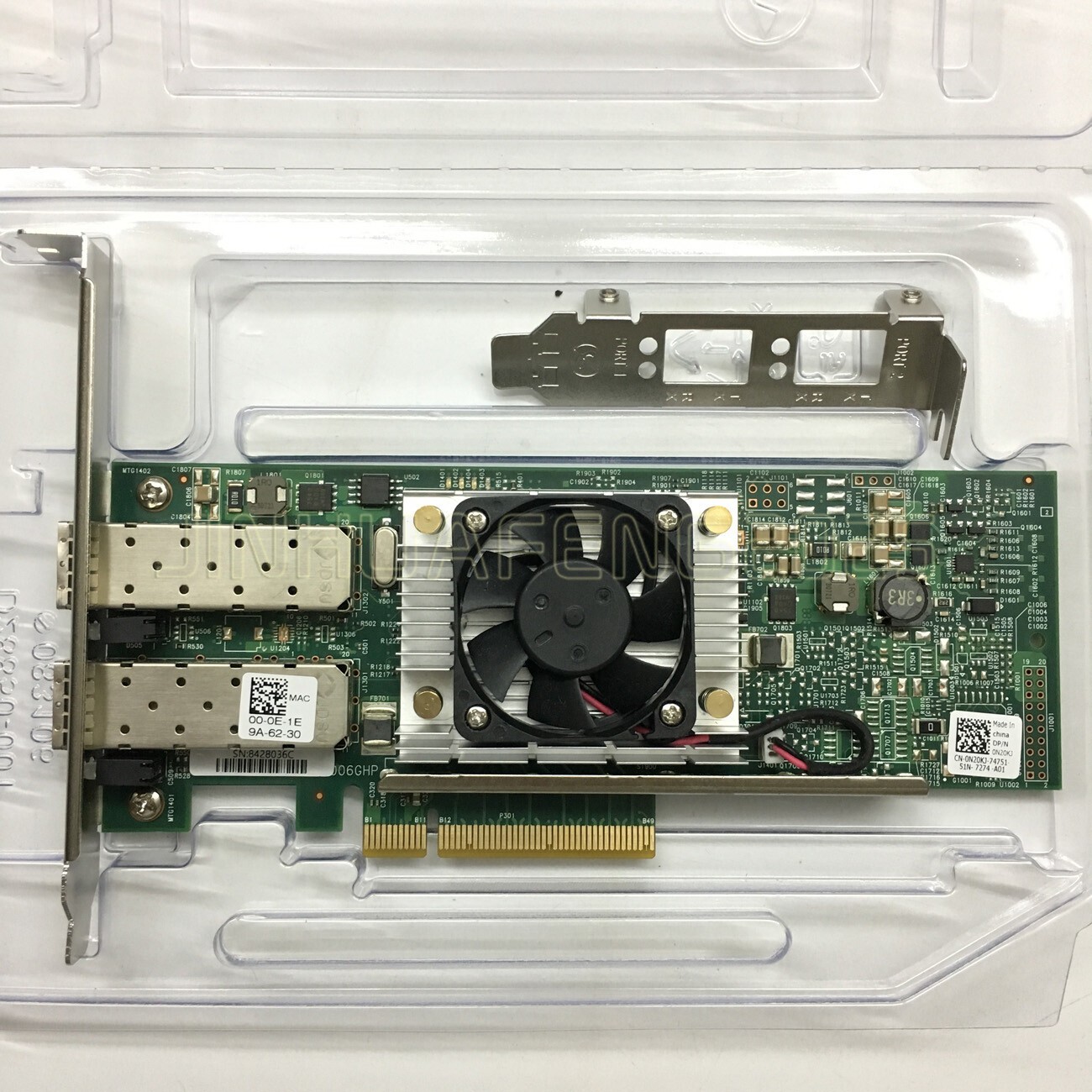 Y40PH DELL BROADCOM 57810S 10GB DUAL PORT PCI-E SFP+ NETWORK CARD 0Y40PH US