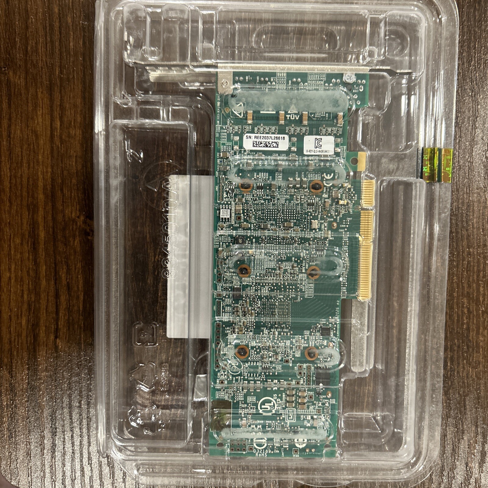 Dell Qlogic QL41164HFRJ Quad Port 10GbE RJ-45 10GBase-T Network Card 33M0K