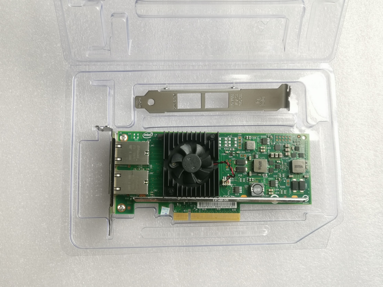 INTEL/DELL X540-T2 CONVERGED DUAL PORT ETHERNET NETWORK ADAPTER K7H46/3DFV8