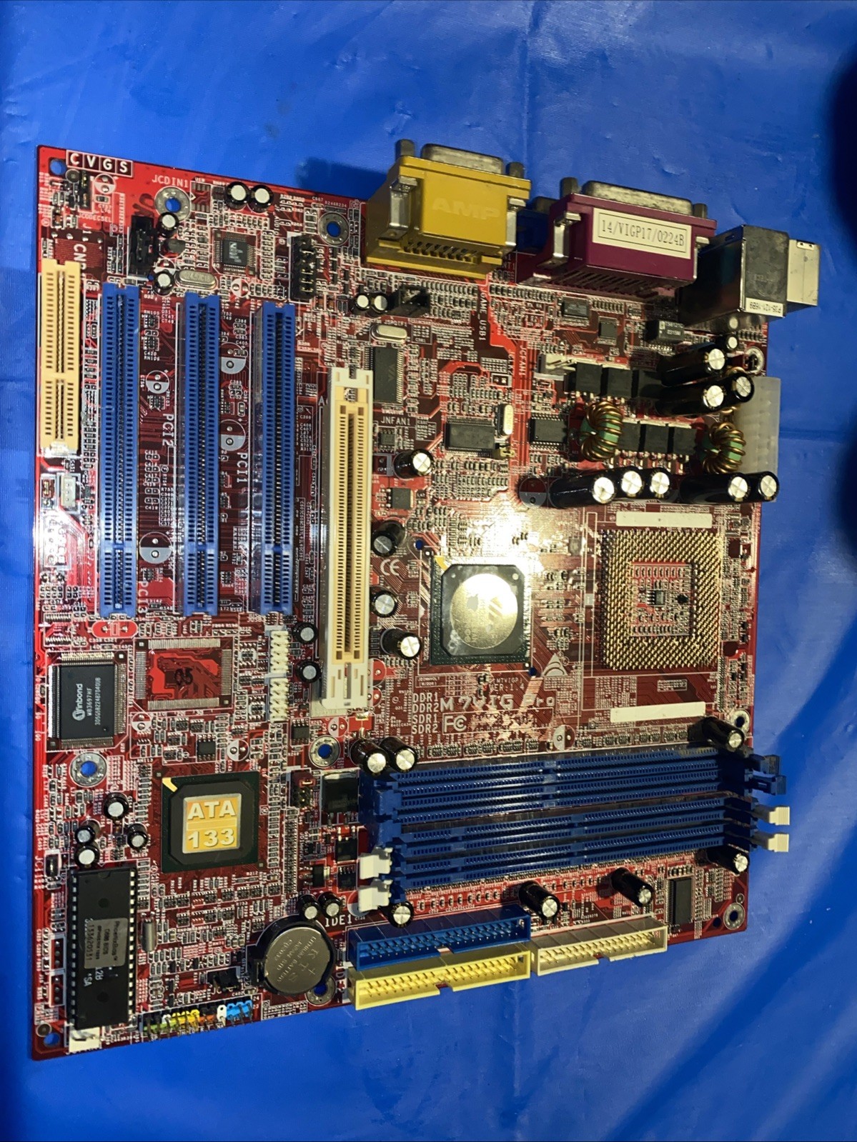 Biostar M7VIG Pro Socket A PGA462 Vintage Motherboard