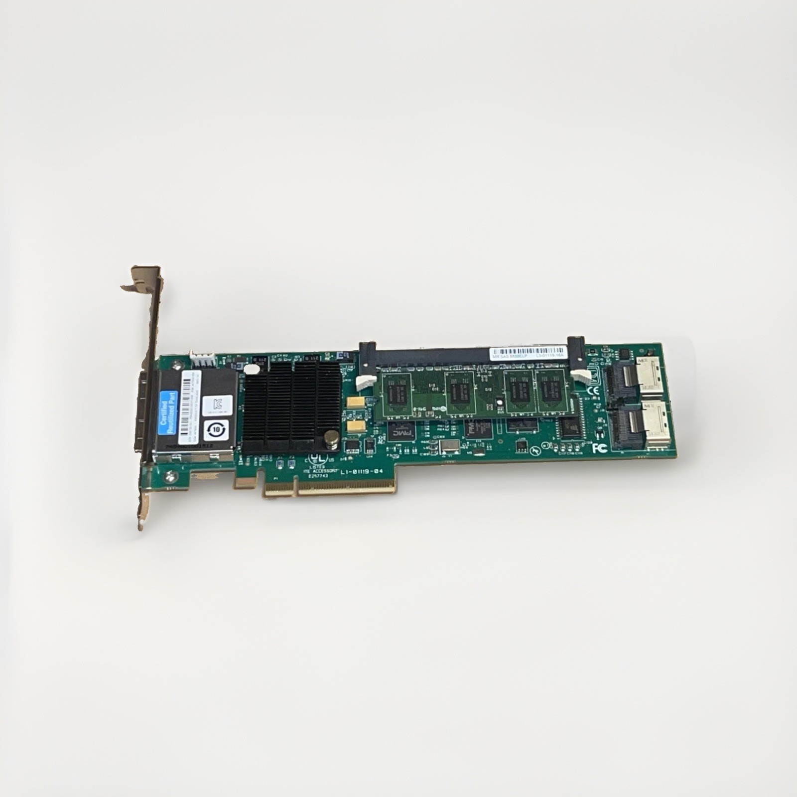 LSI MegaRAID SAS 8888ELP 512MB PCIe RAID Controller – HP:588735-001 , 447954-004