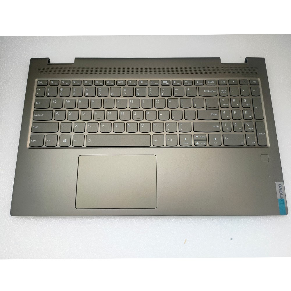 New 5CB1A22456 For Lenovo Yoga 7-15ITL5 82BJ Palmrest Backlit Keyboard Touchpad