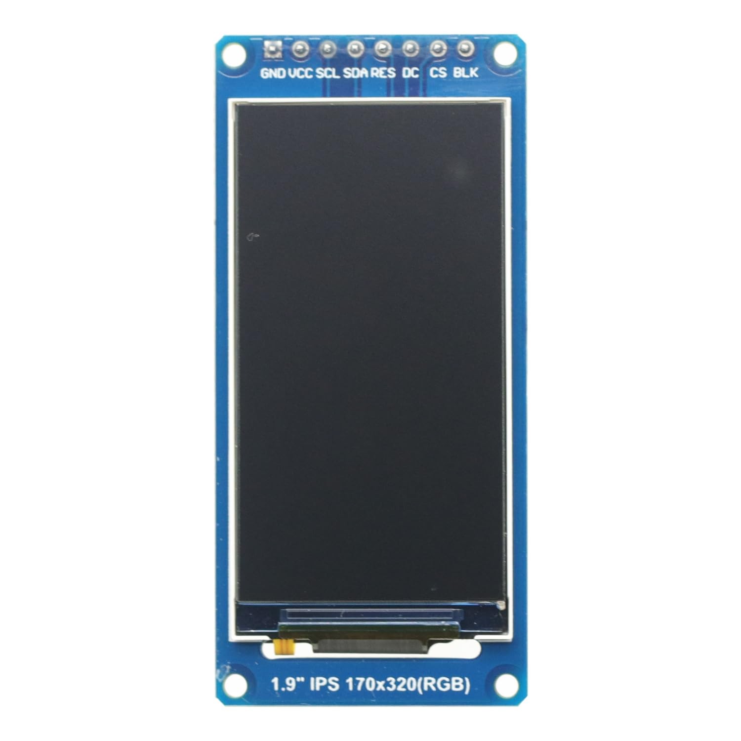 1.9 Inch 170×320 IPS LCD Full Angle TFT Display Screen Module SPI Serial