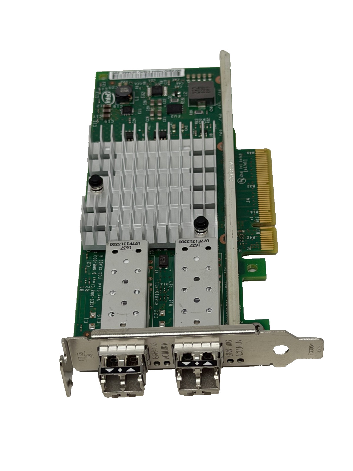 IBM Intel 49Y7962 X520-DA2 SFP+ Server Network Adapter Card (W/2 SFP)