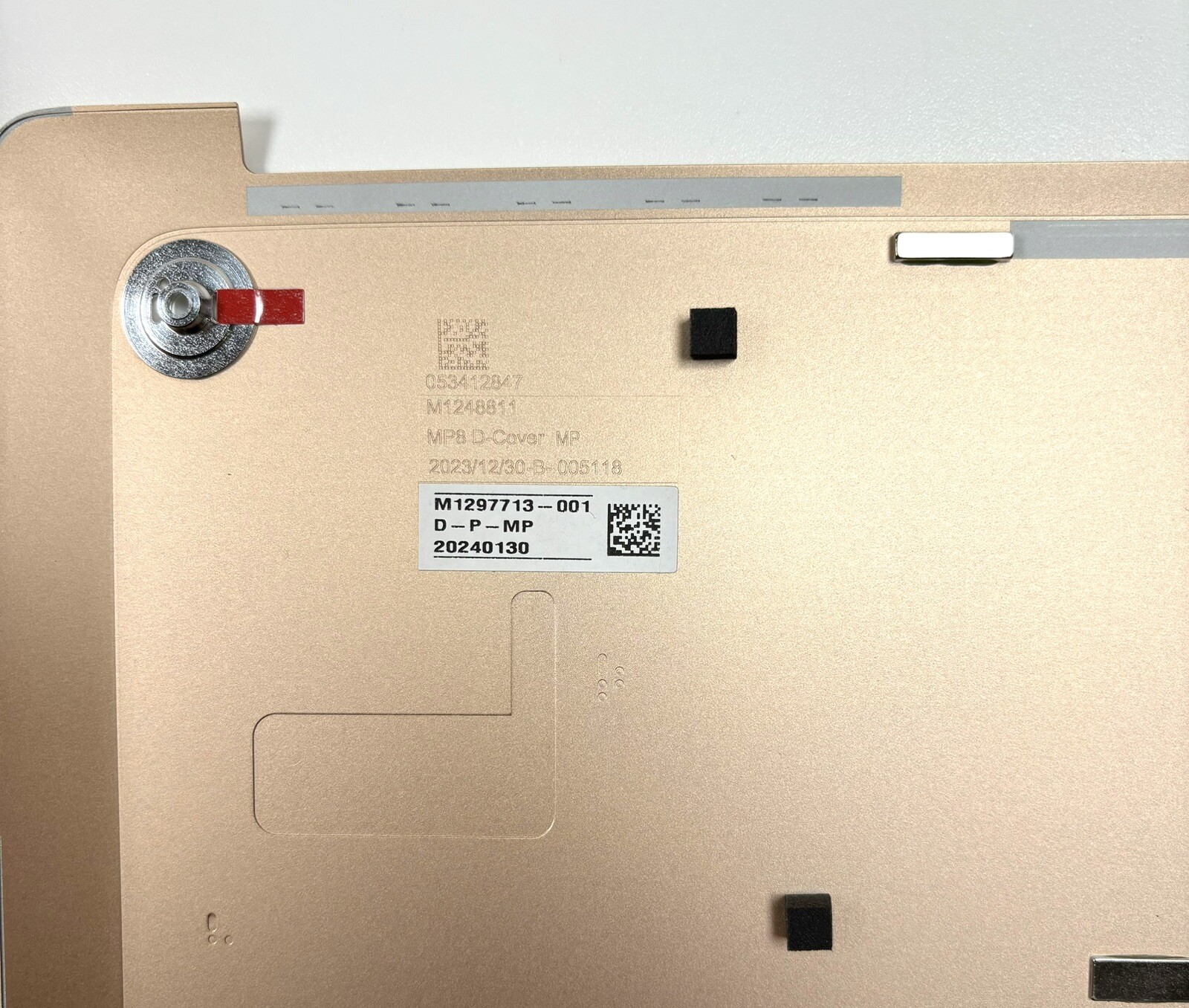 Microsoft Surface Laptop 7 Copilot+ PC 13 in. Bottom Cover Base Dune M1297713