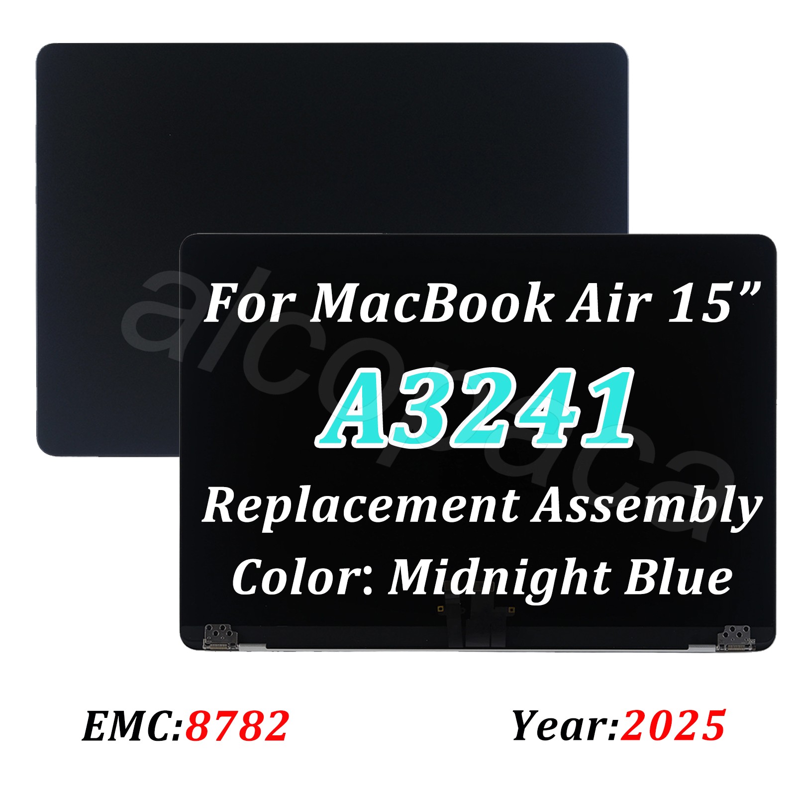 OEM For MacBook Air 15″ A3241 LCD Screen Display Assembly Replacement EMC:8782