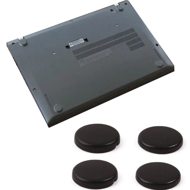 4Pieces Laptop Foot Pad Bottom Case Rubber Feet For Thinkpad T460S T470S