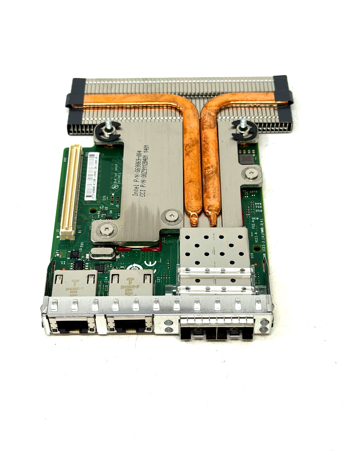 *Lot of 4* Dell Dual-port Network Daughter Card 10GBE SFP for Dell C63DV