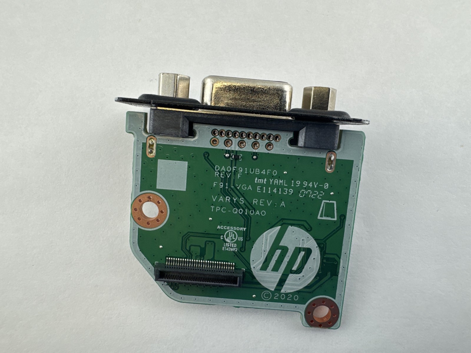 M52136-001 VGA Port Flex IO V2 Card for HP 600 400 800 G5-G9