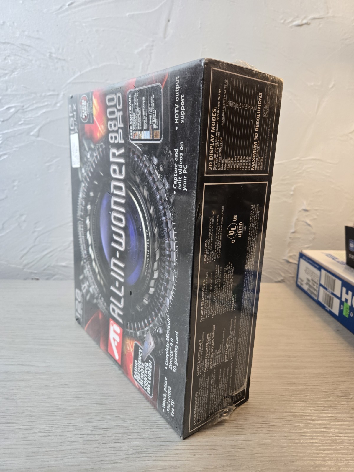 SEALED Vintage ATI All In Wonder 9800 PRO Graphics Card “SEE PHOTOS/DESCRIPTION”