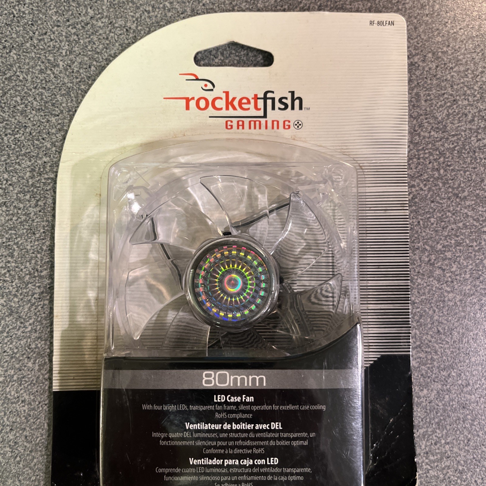 Rocketfish RF-80LFAN Case fan