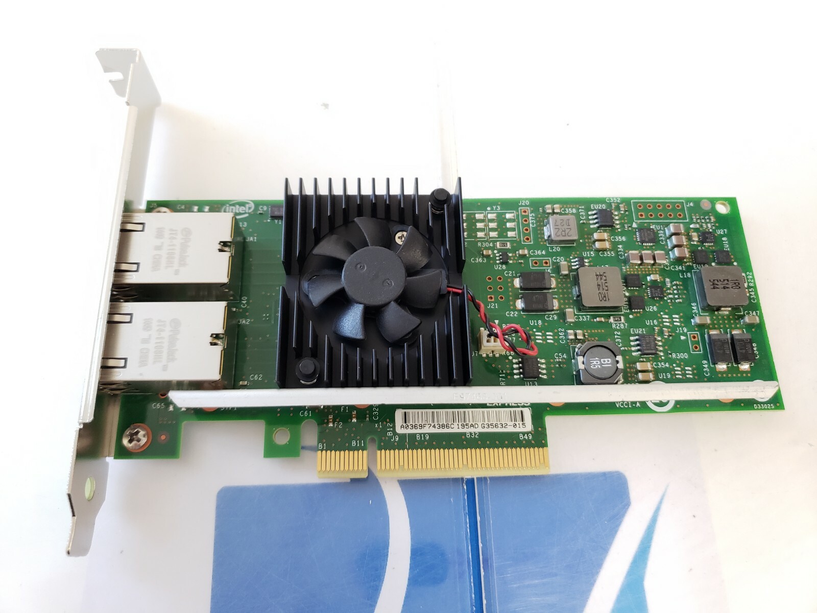 Dell Intel X540 Dual-port 10GBit NIC PCi-e 0K7H46 K7H46
