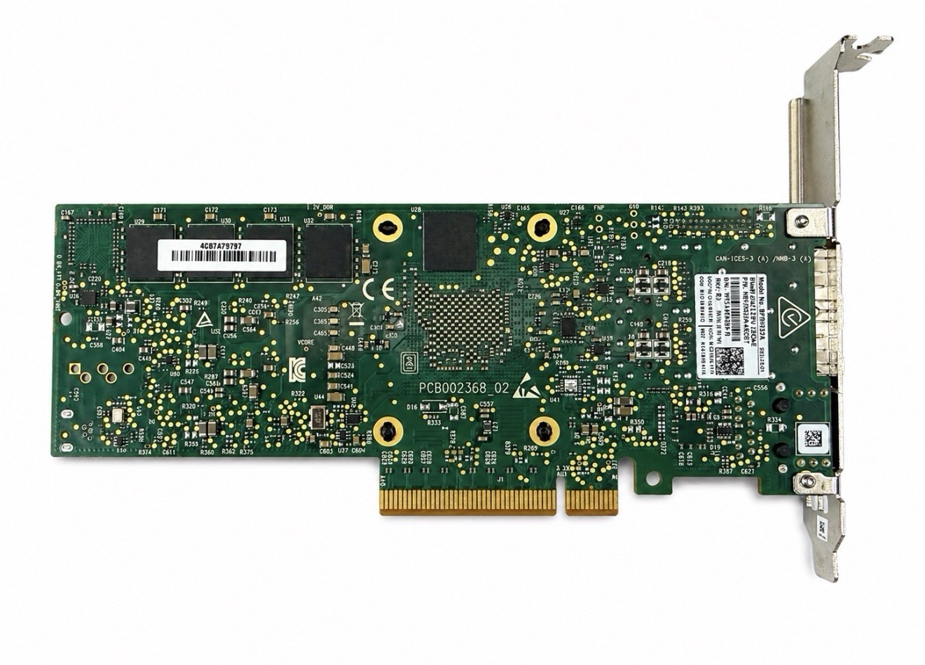 Mellanox BlueField-2 DPU 25GbE 2 Port SFP56 BF2H332A PCIe 4.0 x8 MBF2H332A-AECOT