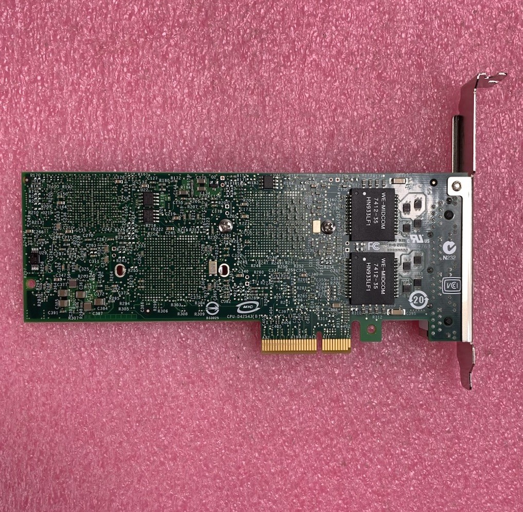 Dell Intel 0H092P Pro/1000 VT Quad Port PCIe Ethernet Server Adapter
