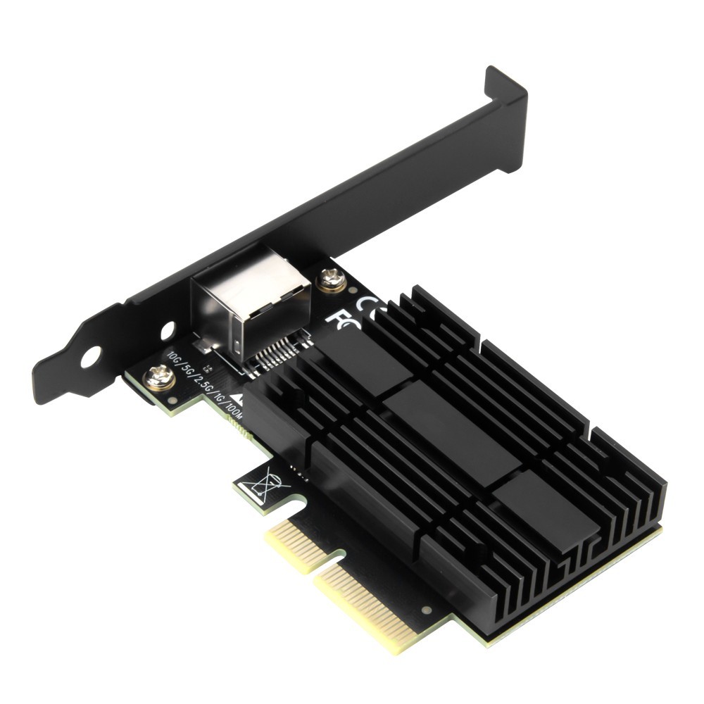 10 Gigabit PCIe Ethernet Card AQC113 RJ45 Network Adapter for Server & Desktop