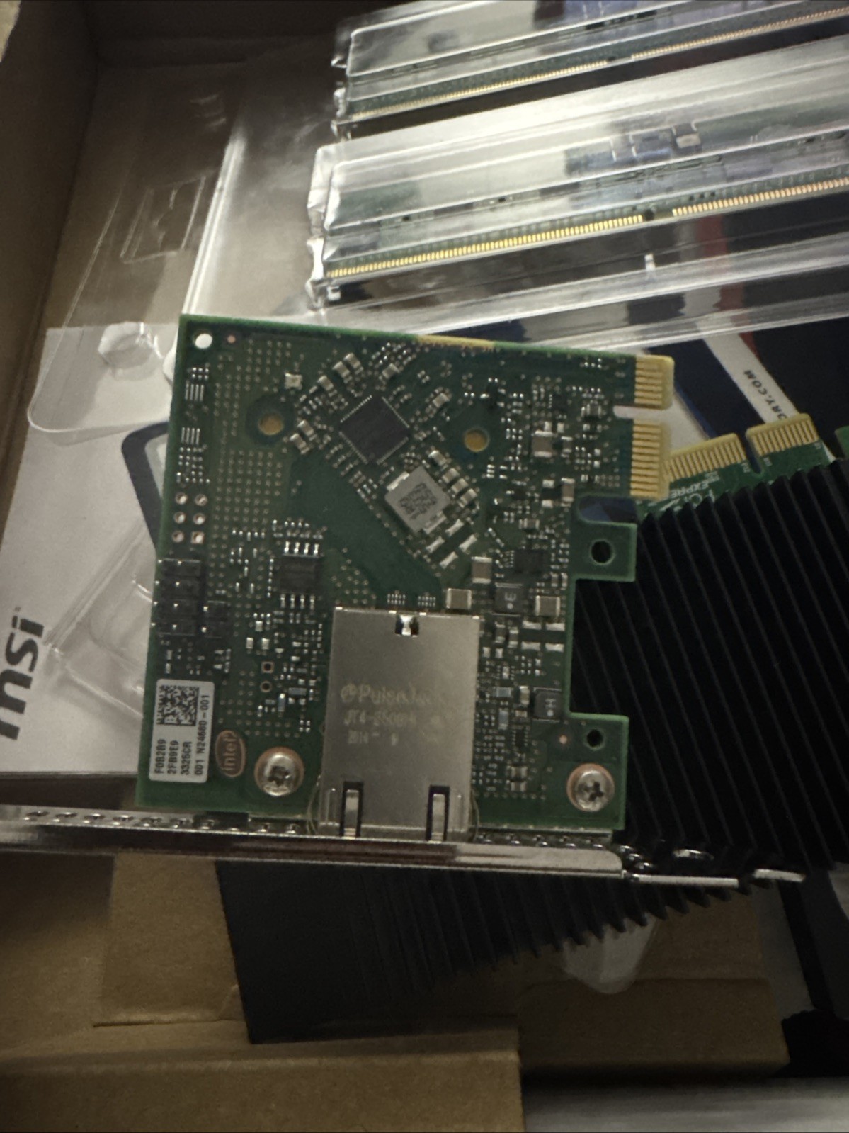 Dell 0KXH4R Intel I226-T1 Single Port 2.5GbE PCIe Network Card NIC – New Pull