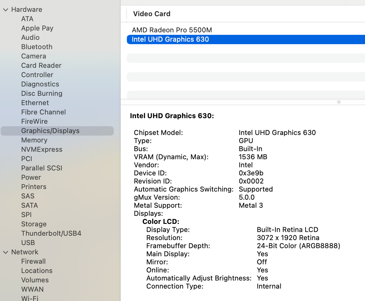Apple A2141 | 16″ 2019 i9-9880H-64GB-4TB-8GB AMD 5500M Logic Board 820-01700-A