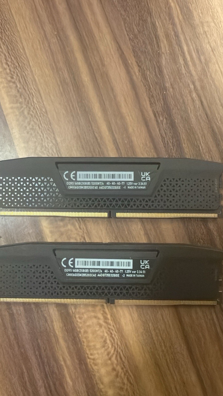 Corsair Vengeance DDR5 SDRAM DIMM 16GB (2x8GB) 5200MT/s 288-Pin