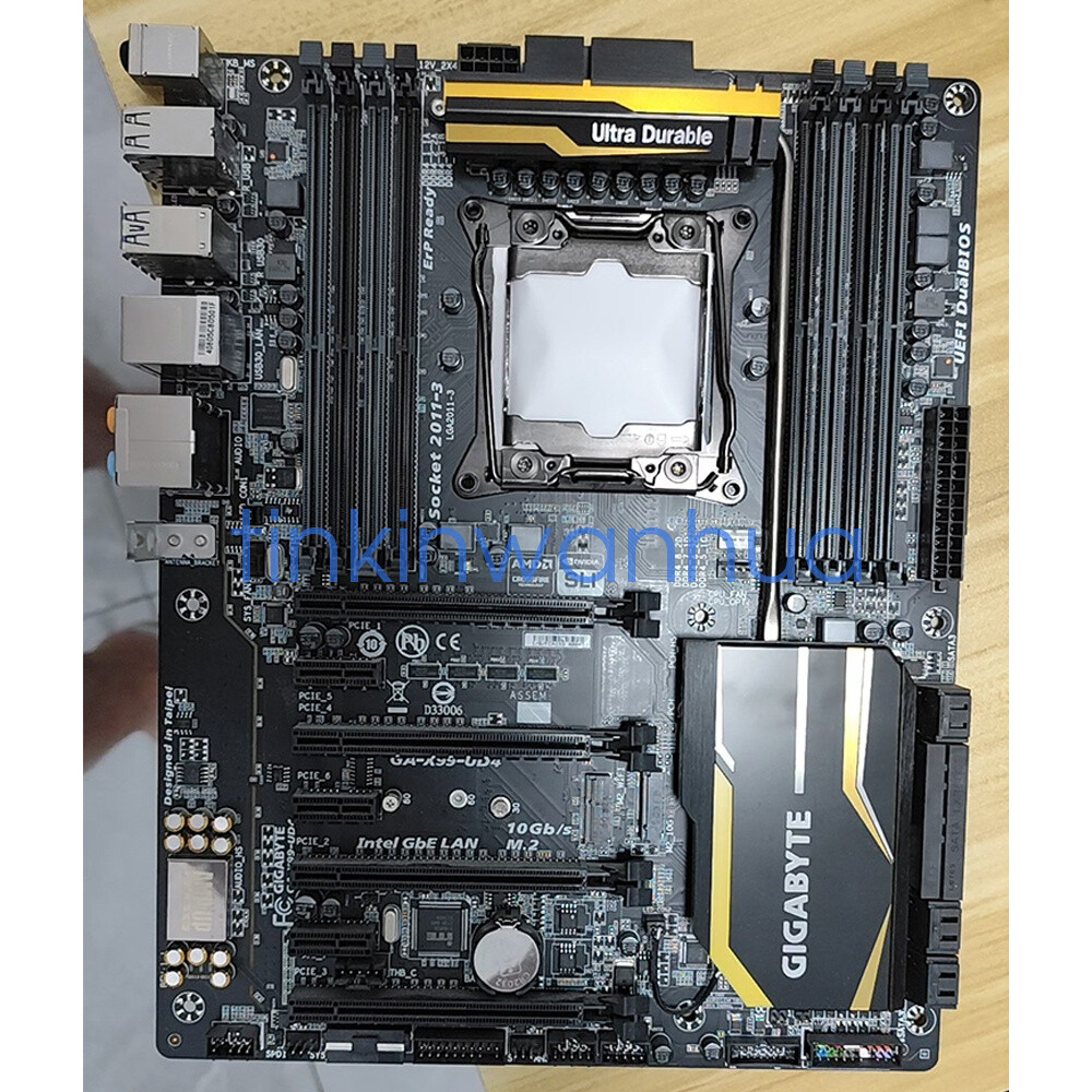 For Gigabyte GA-X99-UD4 Motherboard LGA2011 DDR4 ATX Mainboard