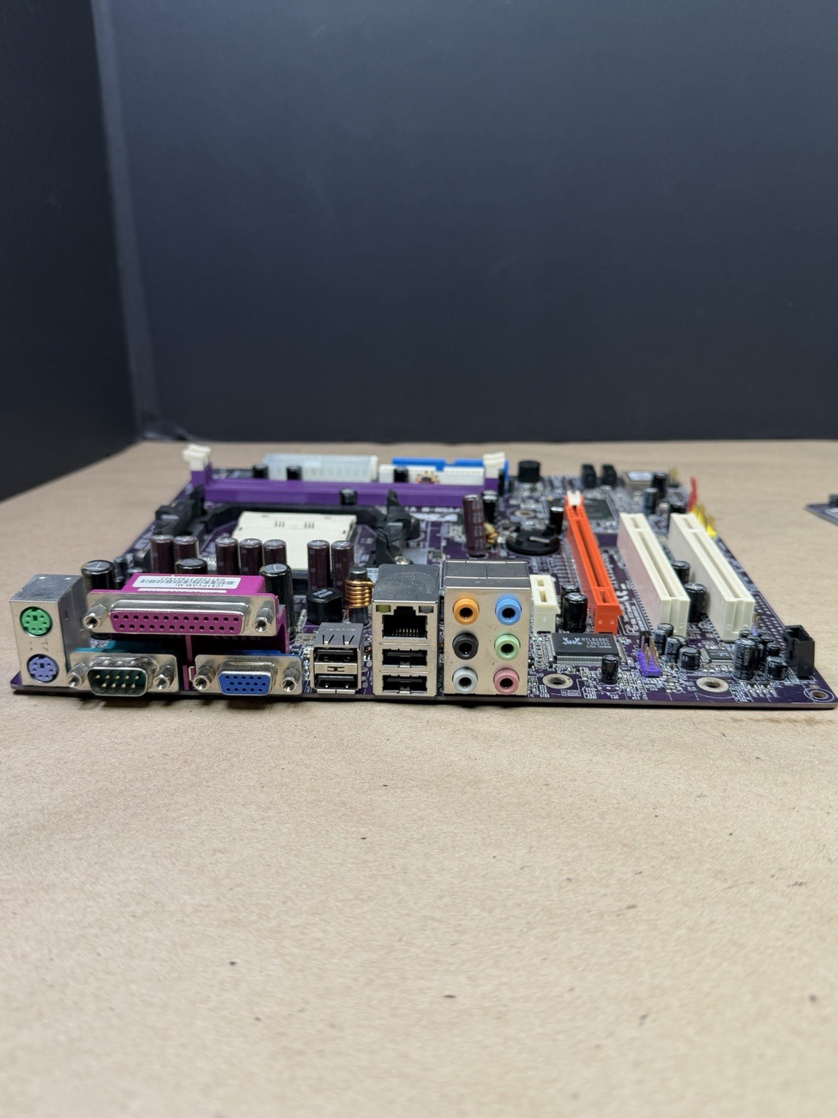 ECS HT2000 Desktop Micro-ATX Motherboard, C51PVGM-M (V1.0)