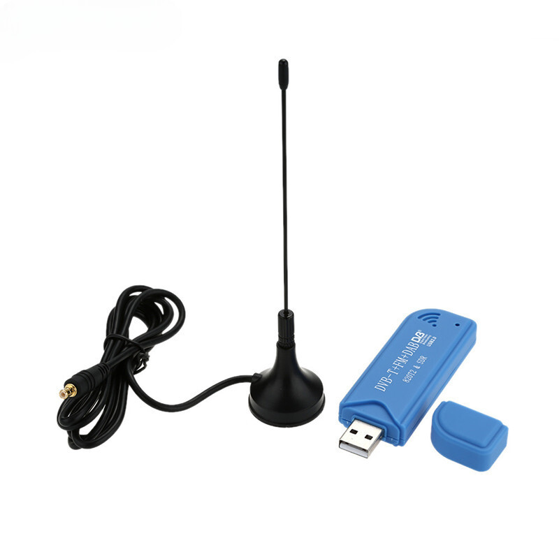 USB2.0 DVB-T DAB FM TV Tuner RTL2832U+R820T2 FC0012 SDR Digital TV Receiver