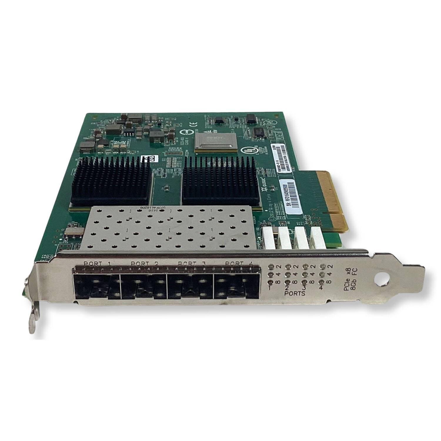 Genuine QLogic QLE2564 4-Port 8Gbps PCIe FC HBA Controller PX4810402-01 45GPC
