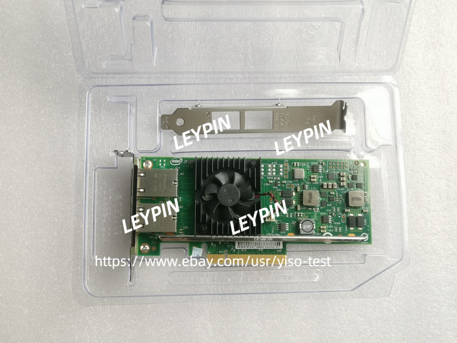 INTEL/DELL X540-T2 CONVERGED DUAL PORT ETHERNET NETWORK ADAPTER K7H46/3DFV8