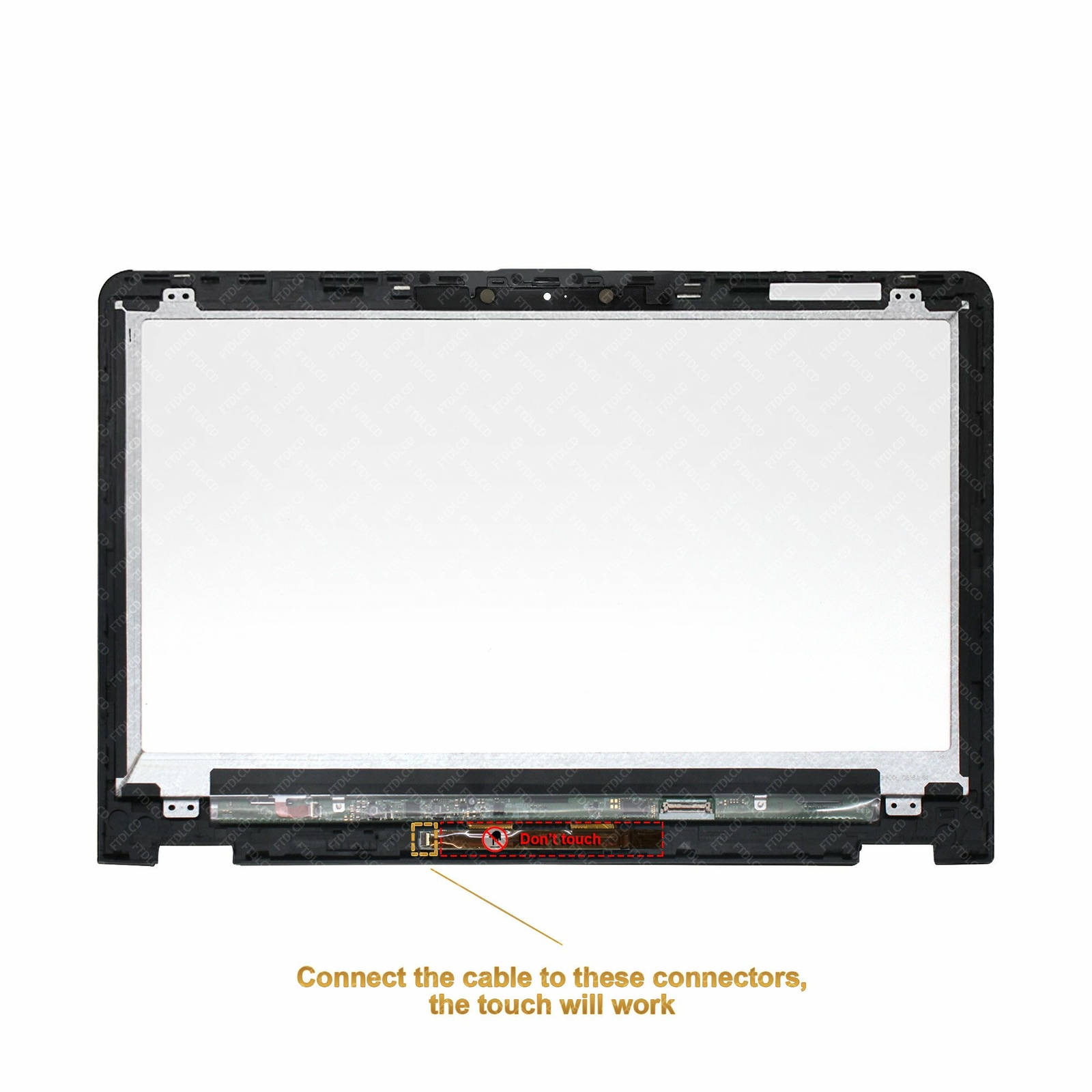856799-001 For HP Envy X360 M6-AQ LCD Touchscreen Digitizer IPS Display + Bezel