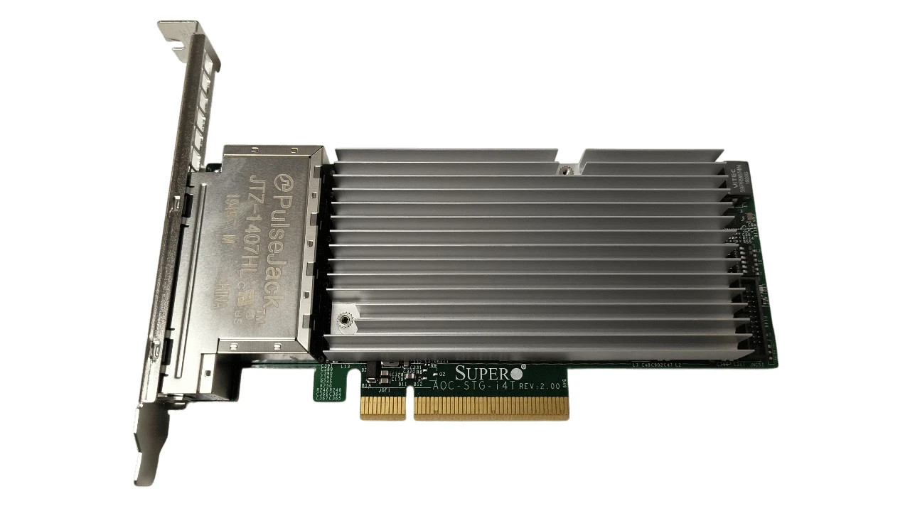 SUPERMICRO AOC-STG-i4T Quad Port 10GbE Network Adapter High Profile