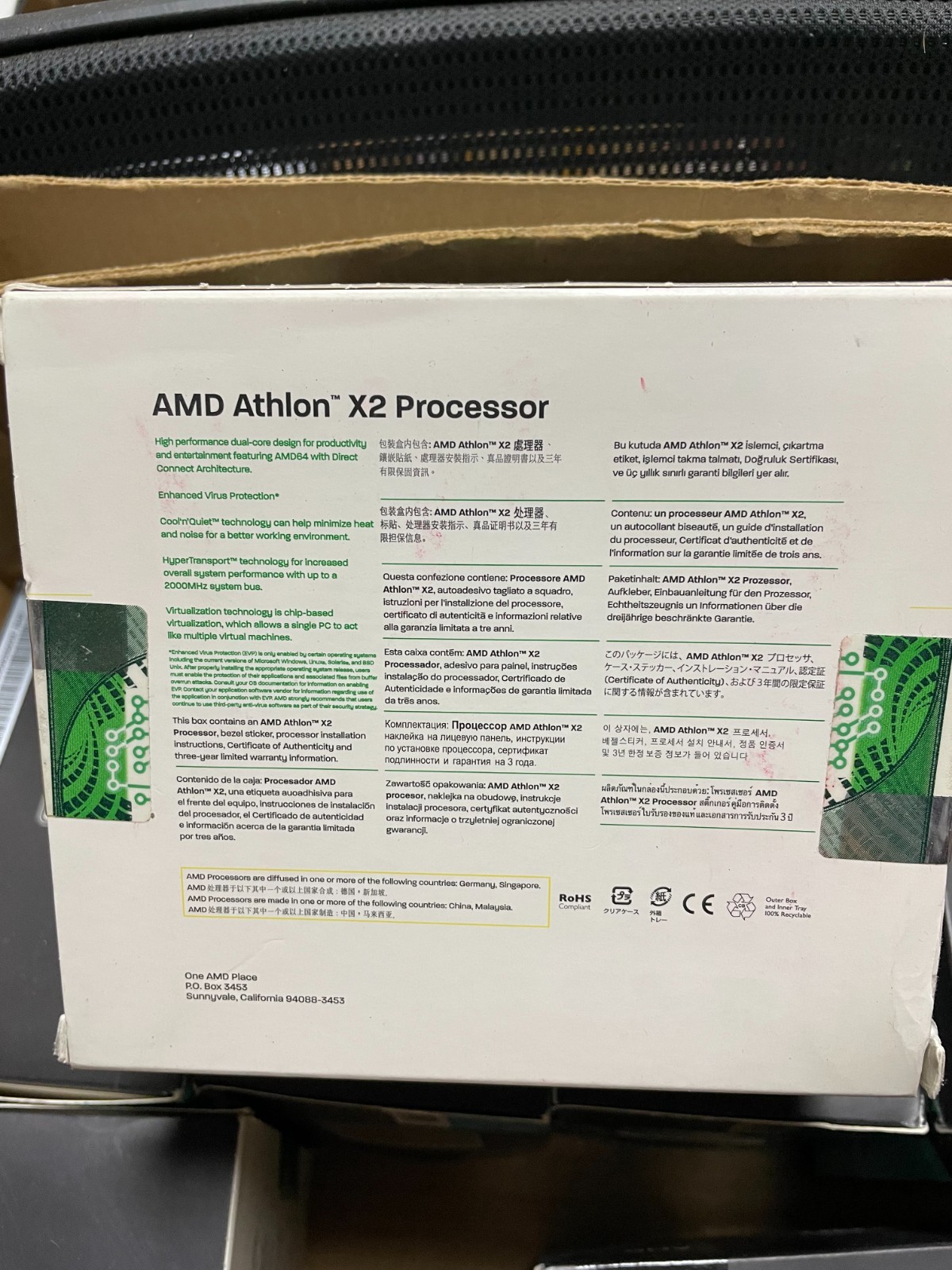 Brand New AMD Athlon X2 Processor 5200 Dual Core 2.7GHZ Socket AM2 AD05200IAA5D