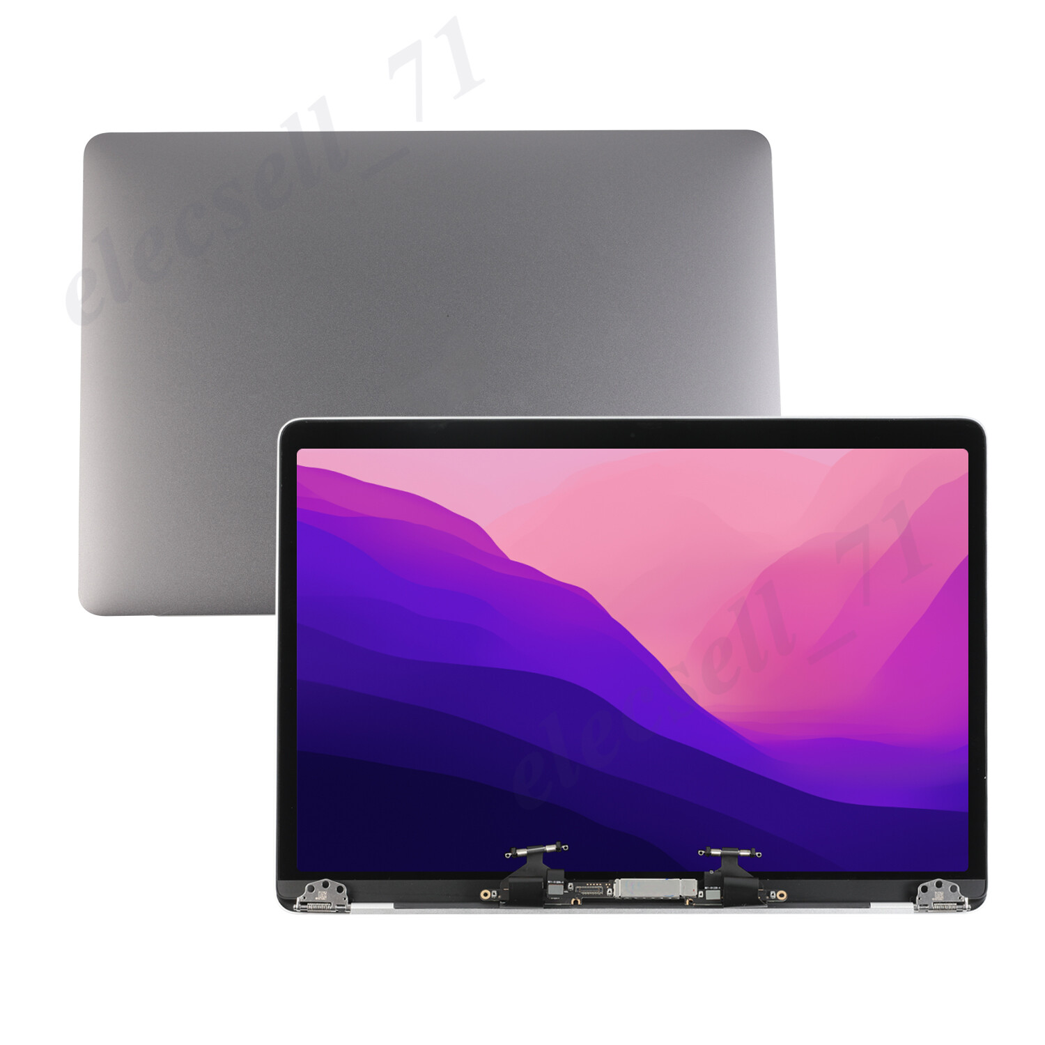 OEM LCD Display Screen +Top Cover Assembly For Apple Macbook Pro 13″ A2338 Gray