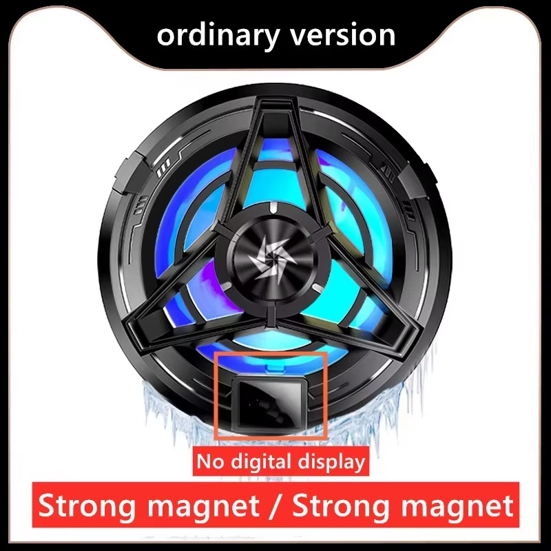 SL17 Magnetic Phone Cooler 2in1 Semiconductor Cooling Fan for iOS Android