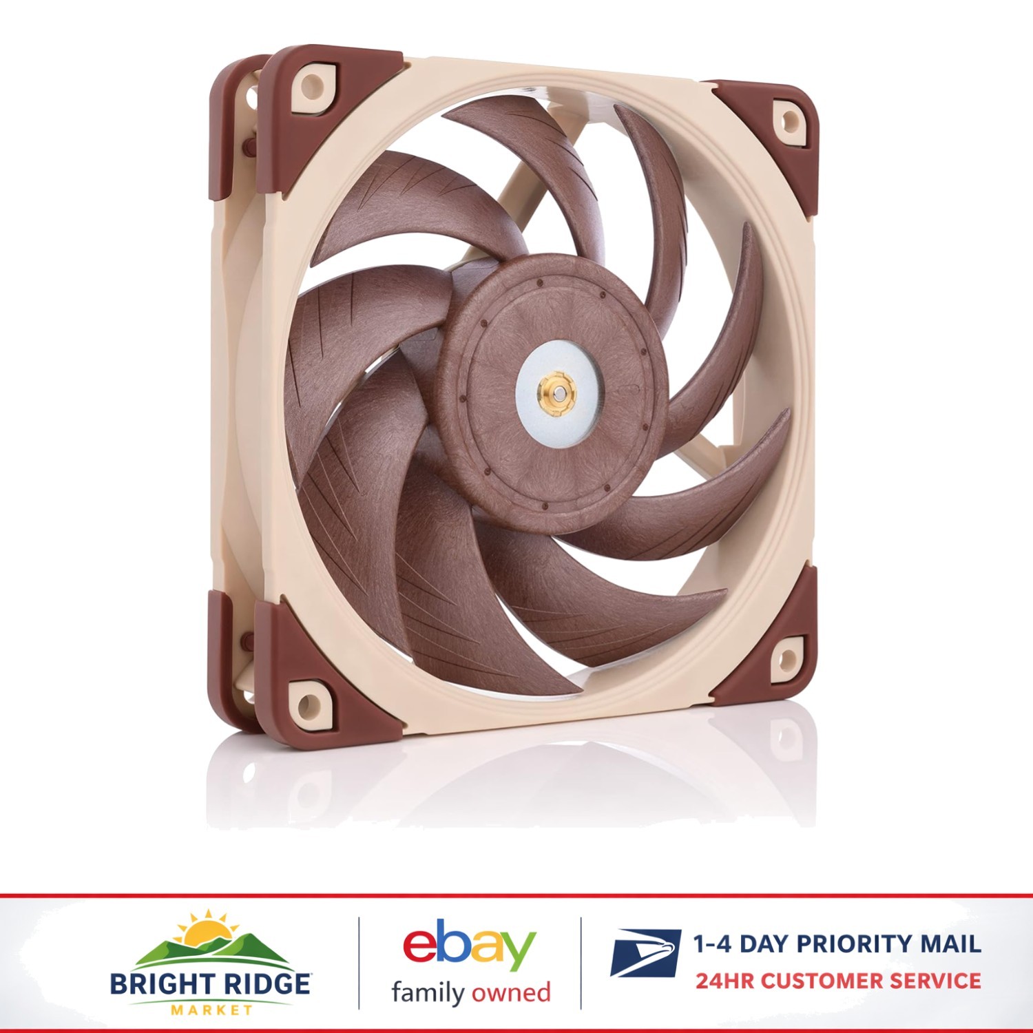 Cooling Fan 120x120x25mm for Superior Performance and Quiet Operation