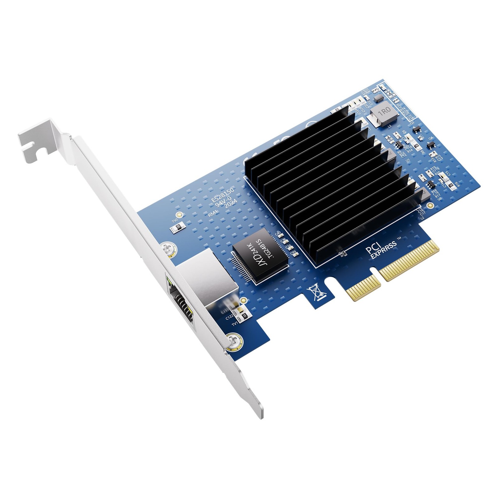 10Gb PCIe NIC Network Card Single RJ45 Port Aquantia AQC107 4X Ethernet LAN C…