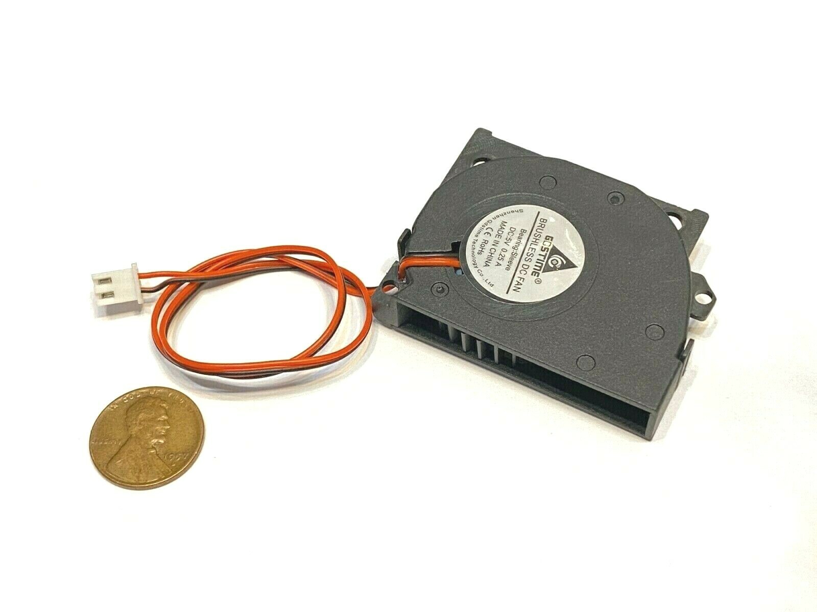 4 Pieces 5V Blower Computer 50x40x10mm 5cm 4cm 10mm Cooling Exhaust Fan 2pin C46