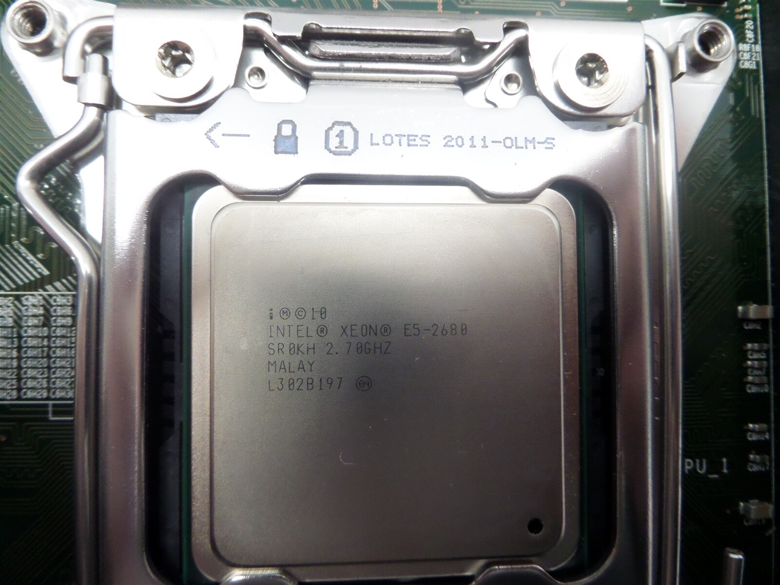 Intel KCC-REM-CPU-S2600CO Server Motherboard w/ 2x Xeon E5-2680 2.7GHz CPU