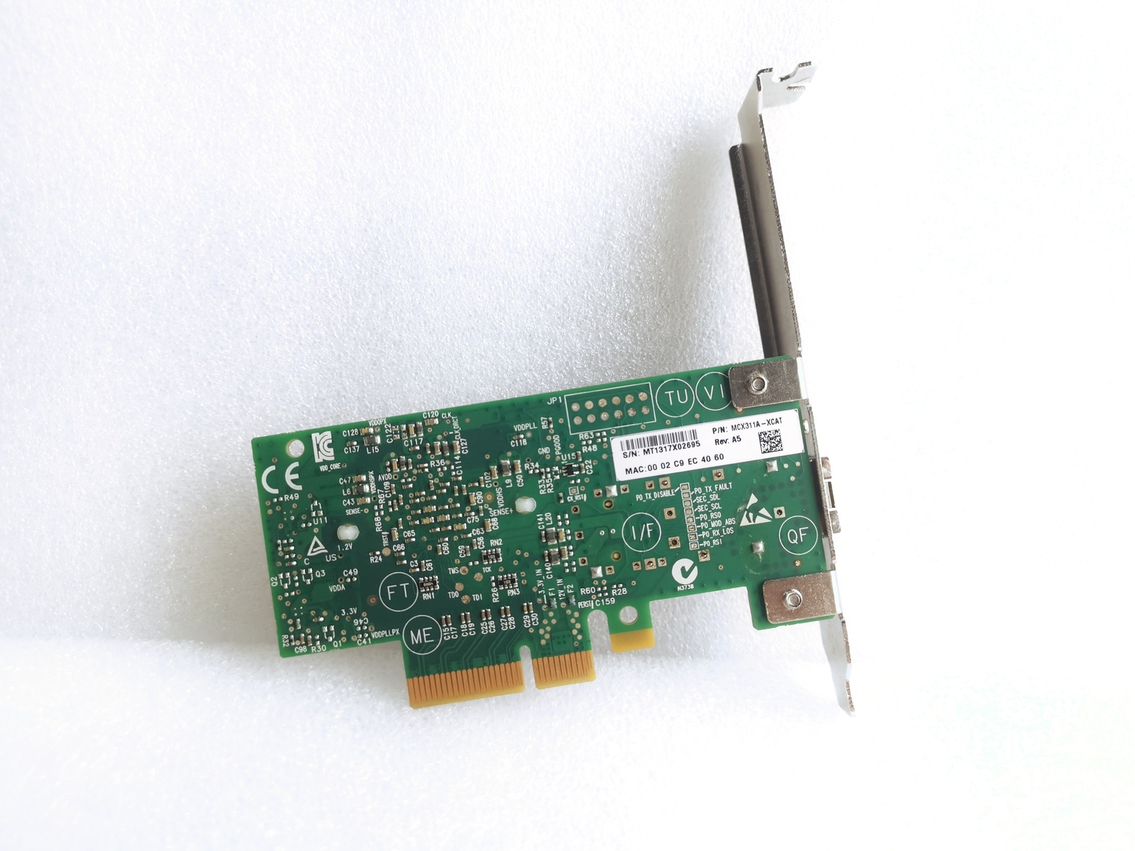 Mellanox CX311A MCX311A-XCAT ConnectX-3 EN 10G Ethernet 10GbE SFP+ PCI-E NIC US