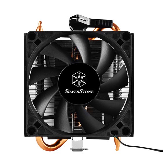 SST-KR01 Low-Profile CPU Cooler 54mm 2x 6mm Heatpipes 80mm PWM Fan