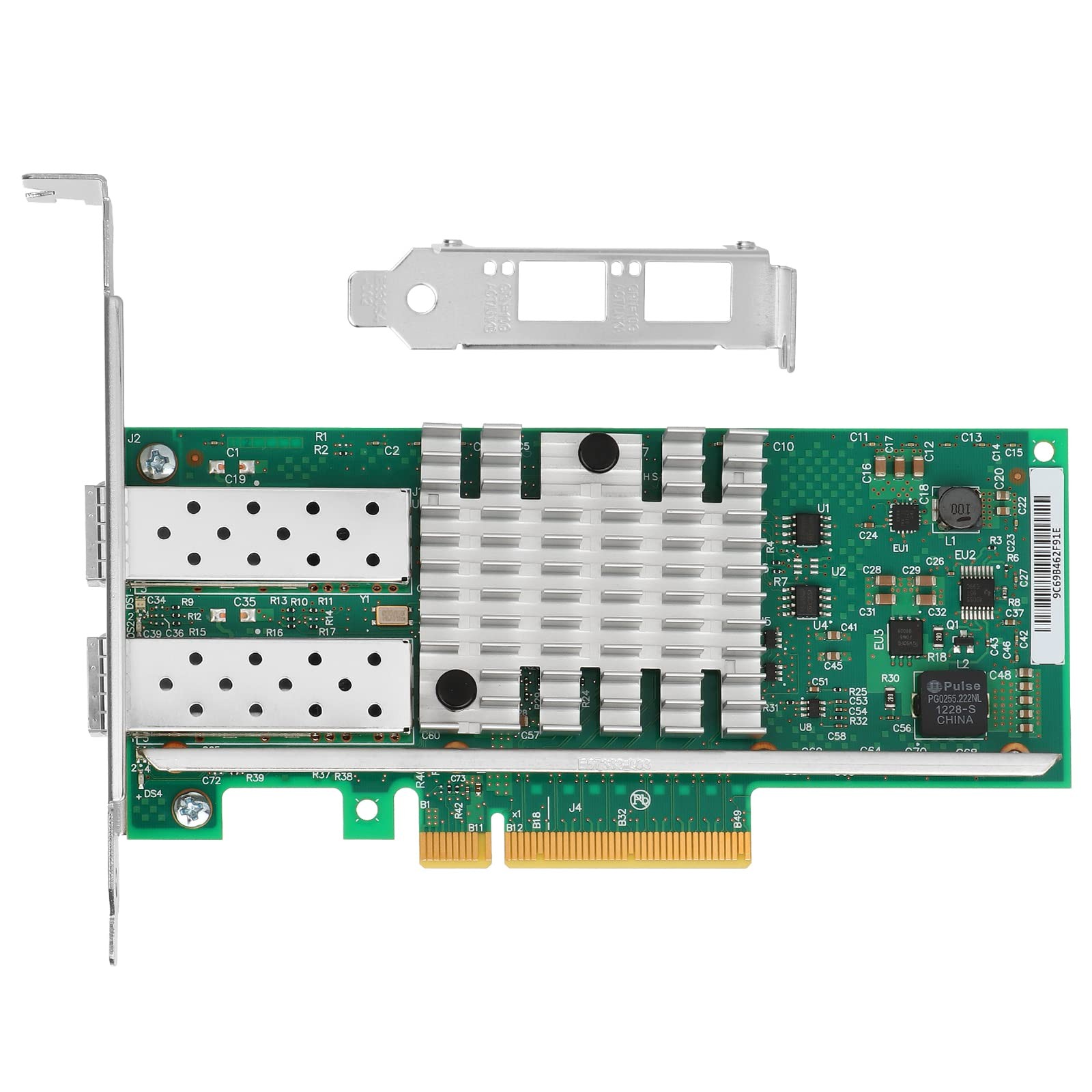 PCIe Ethernet Network Card for Intel X520-DA2 82599ES Chipset PCIe 2.0 x8 10G…
